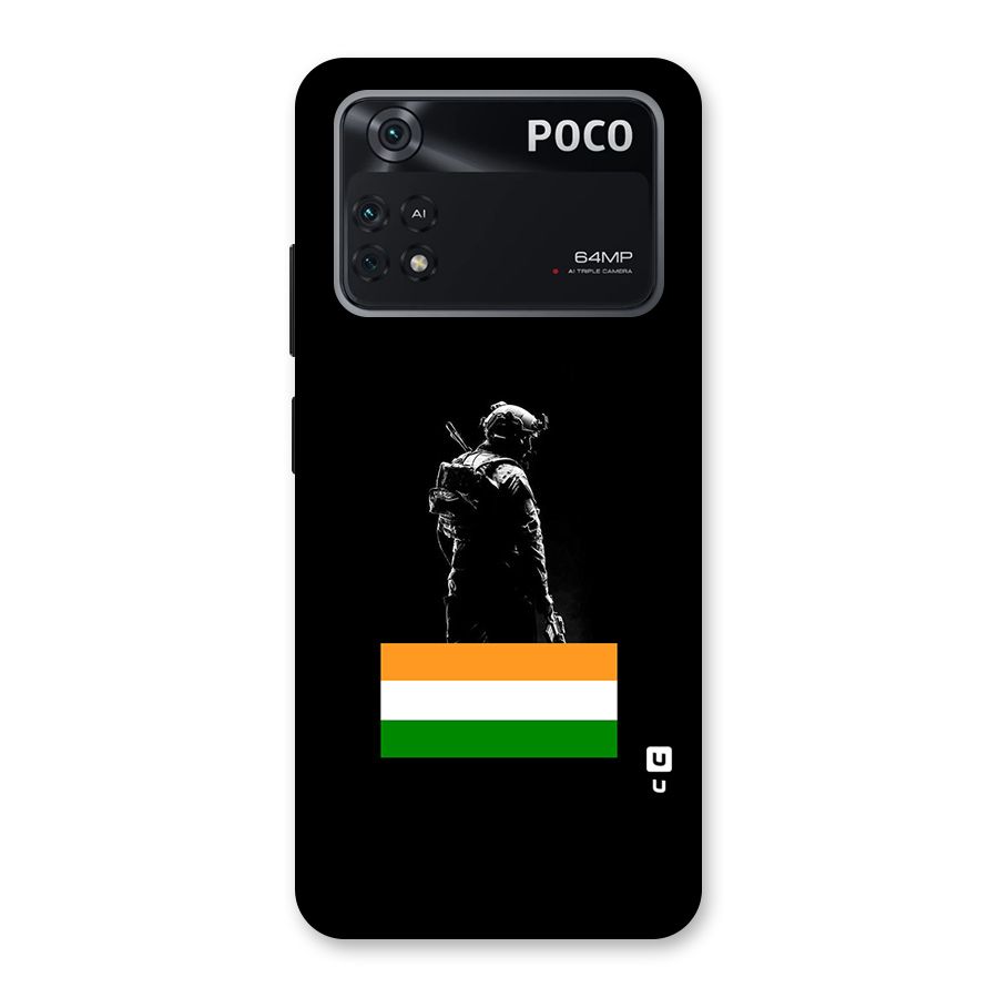 Commando Respect Back Case for Poco M4 Pro 4G