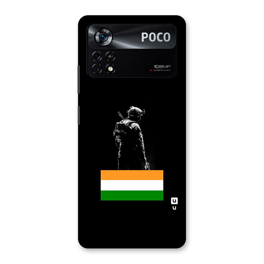 Commando Respect Back Case for Poco X4 Pro 5G