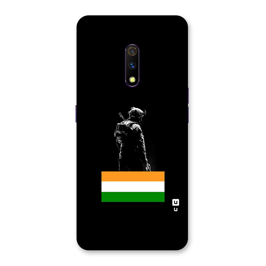 Commando Respect Back Case for Realme X