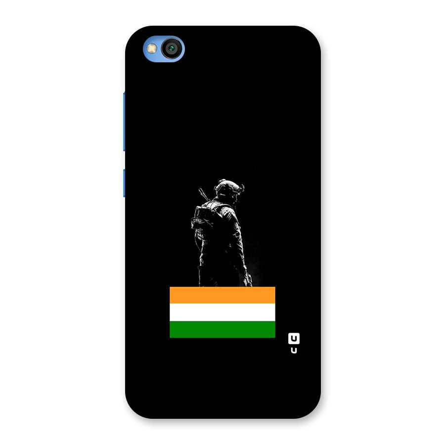 Commando Respect Back Case for Redmi Go