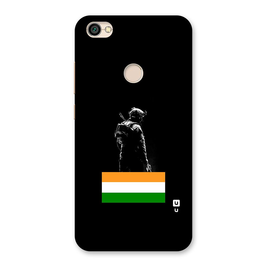 Commando Respect Back Case for Redmi Y1 2017