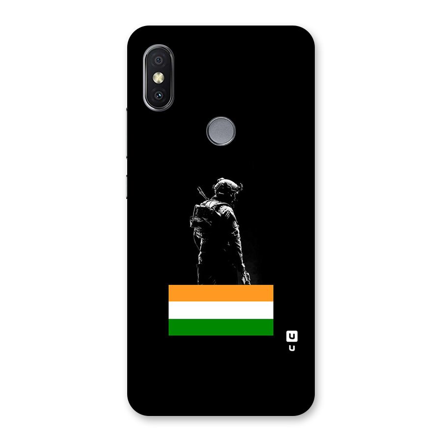Commando Respect Back Case for Redmi Y2