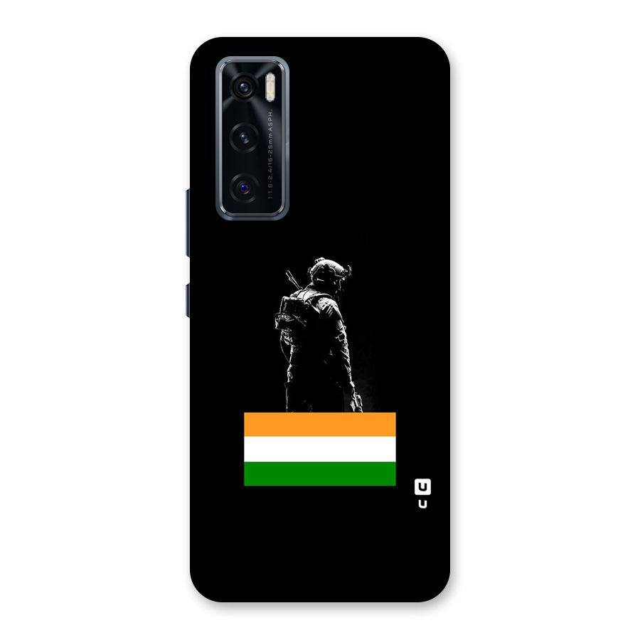 Commando Respect Back Case for Vivo V20 SE