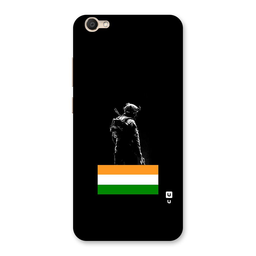 Commando Respect Back Case for Vivo V5