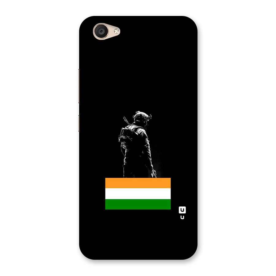 Commando Respect Back Case for Vivo V5 Plus