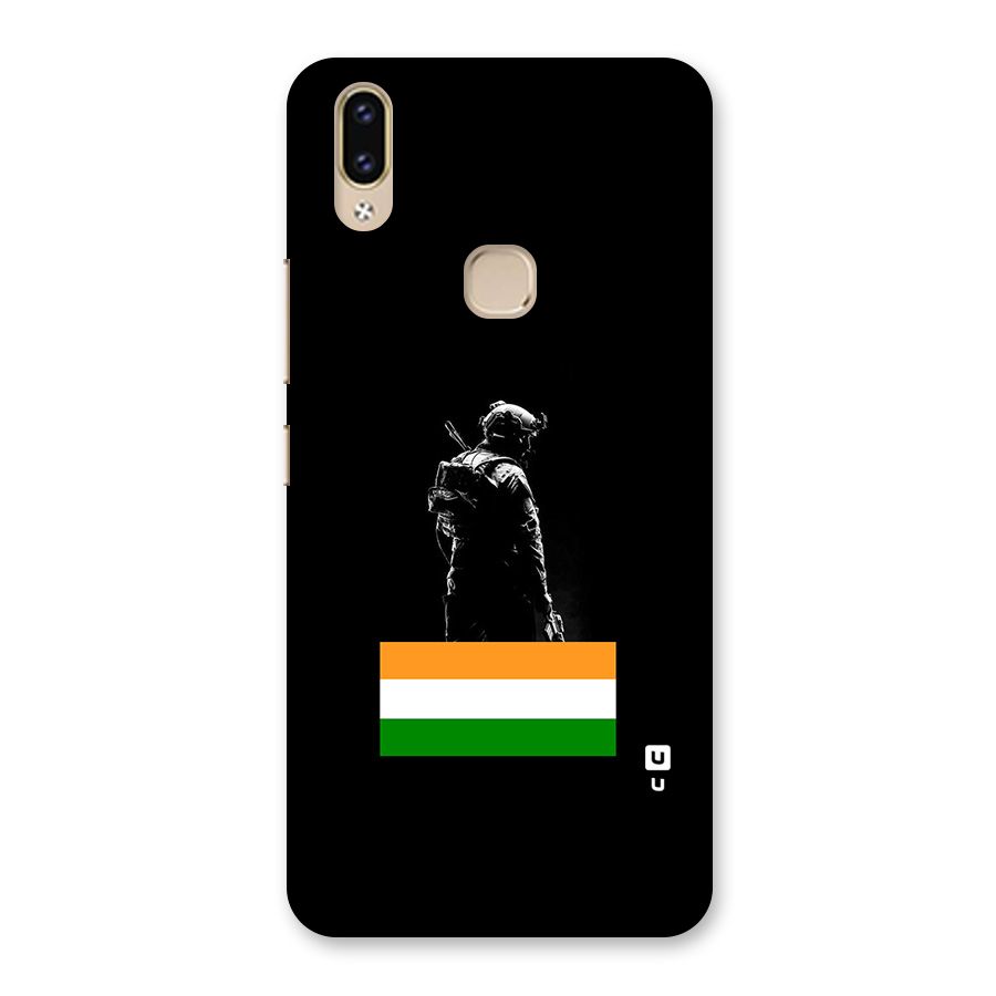 Commando Respect Back Case for Vivo V9 Youth