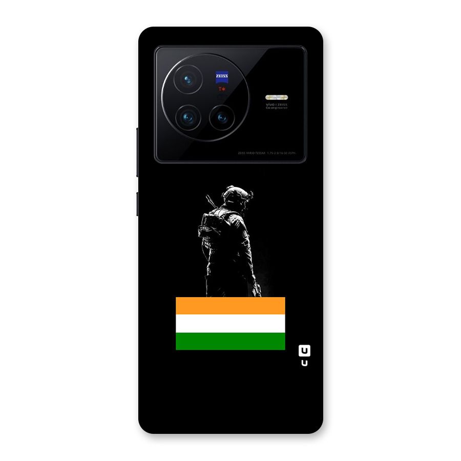 Commando Respect Back Case for Vivo X80