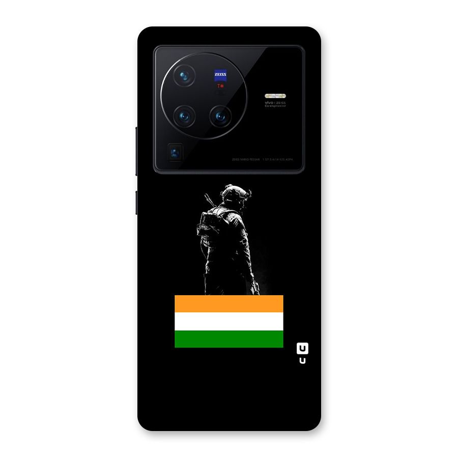 Commando Respect Back Case for Vivo X80 Pro