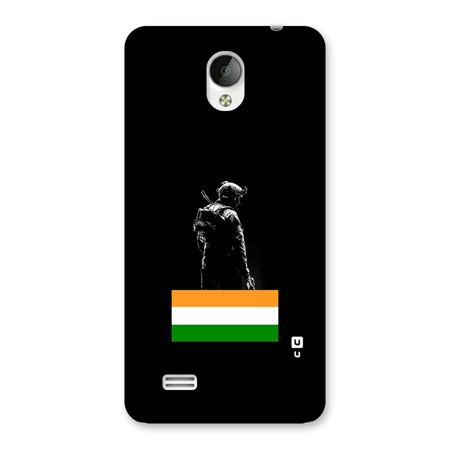 Commando Respect Back Case for Vivo Y21