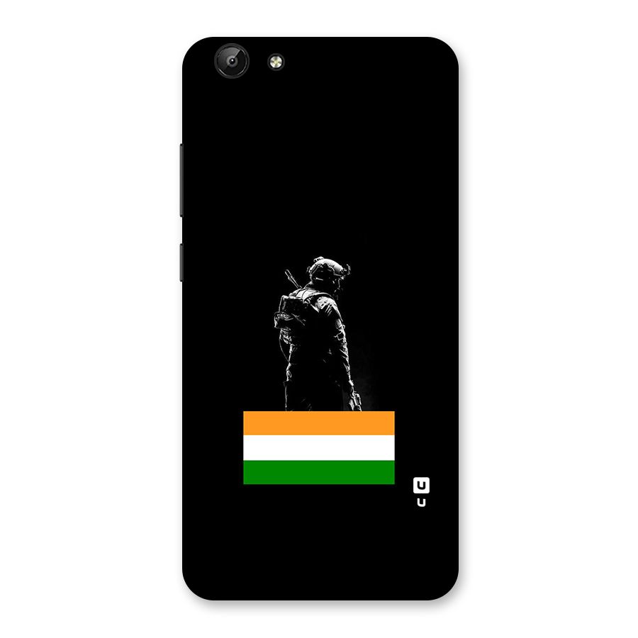 Commando Respect Back Case for Vivo Y69