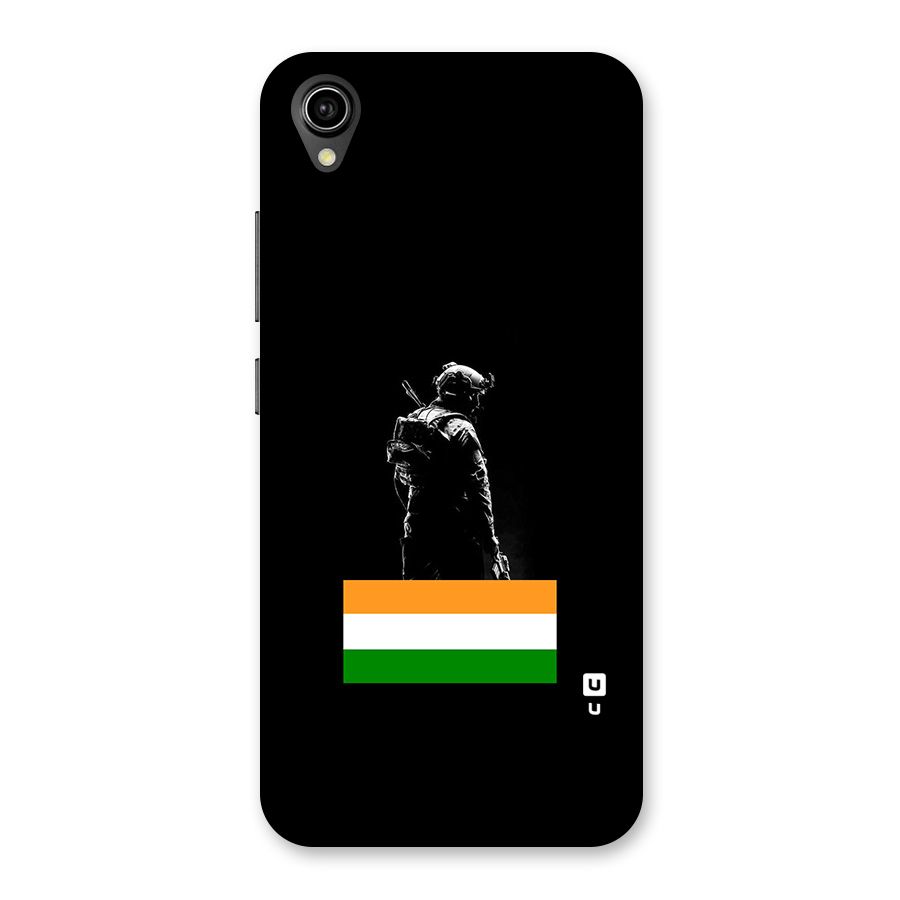 Commando Respect Back Case for Vivo Y90