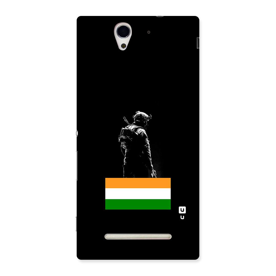 Commando Respect Back Case for Xperia C3