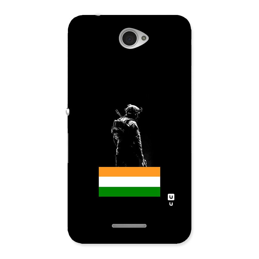 Commando Respect Back Case for Xperia E4