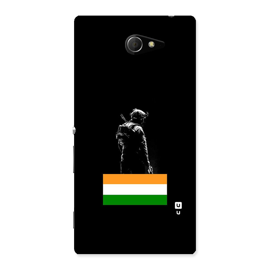 Commando Respect Back Case for Xperia M2