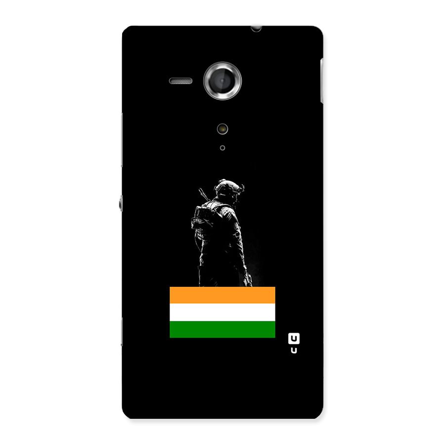 Commando Respect Back Case for Xperia Sp