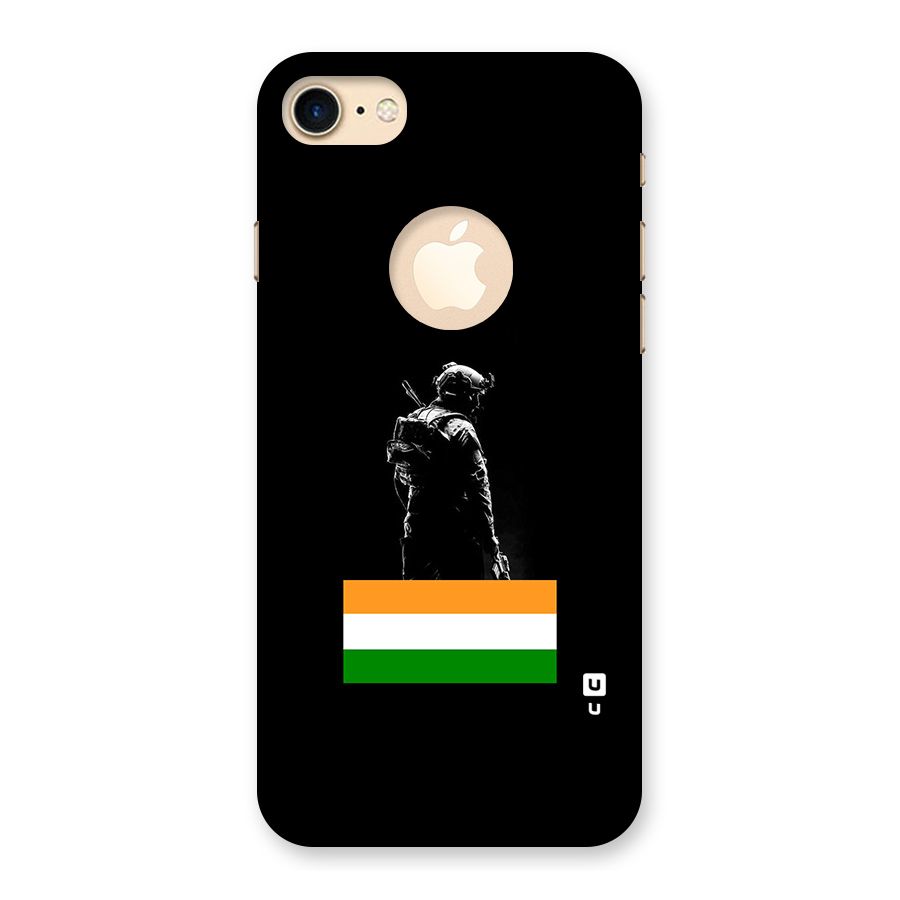Commando Respect Back Case for iPhone 7 Logo Cut
