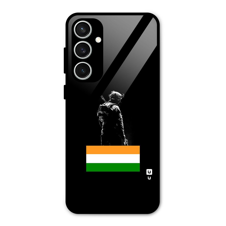 Commando Respect Glass Back Case for Galaxy S23 FE
