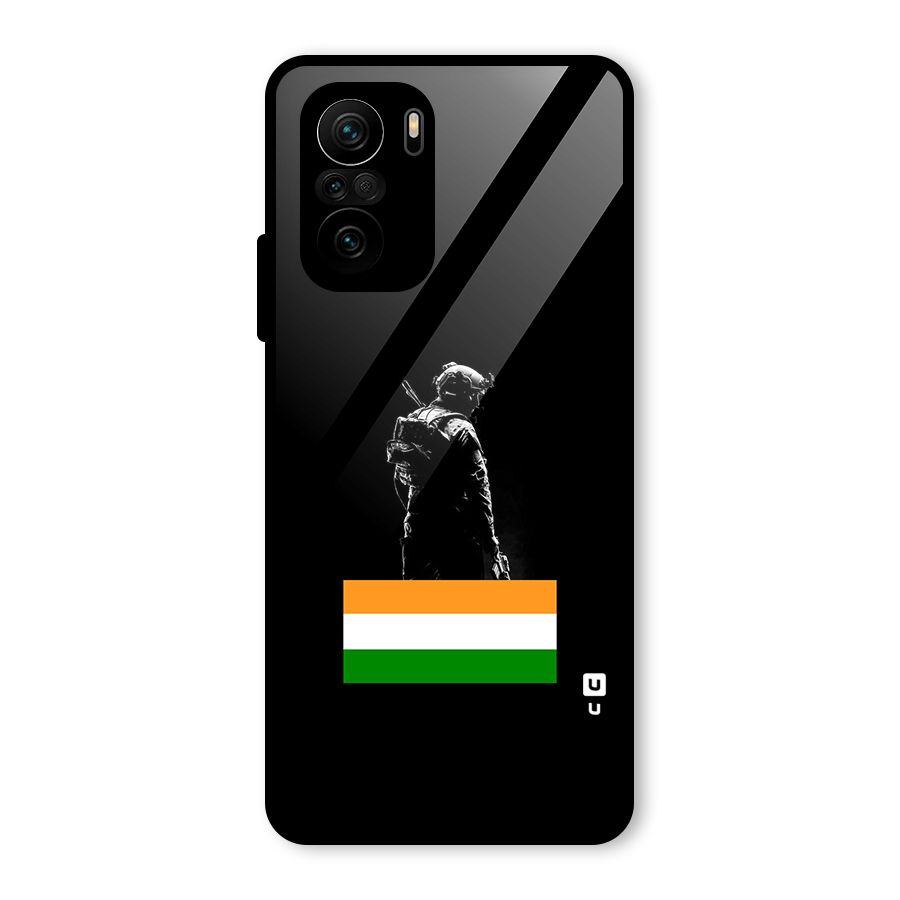 Commando Respect Glass Back Case for Mi 11X Pro