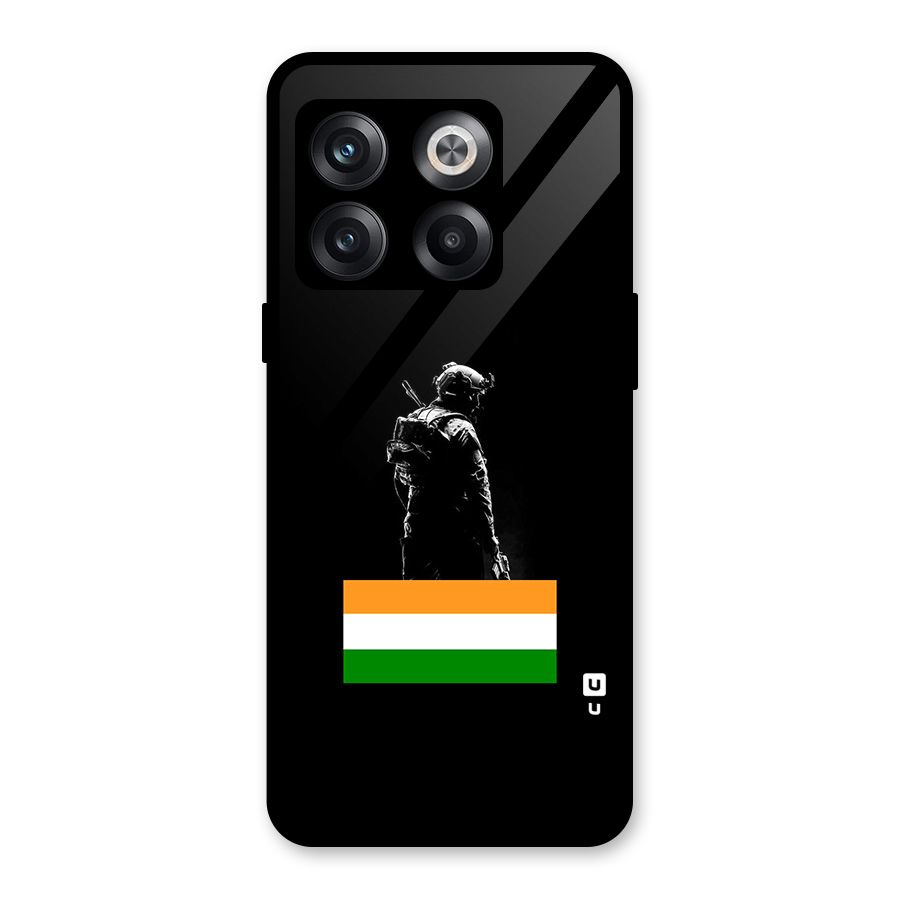 Commando Respect Glass Back Case for OnePlus 10T