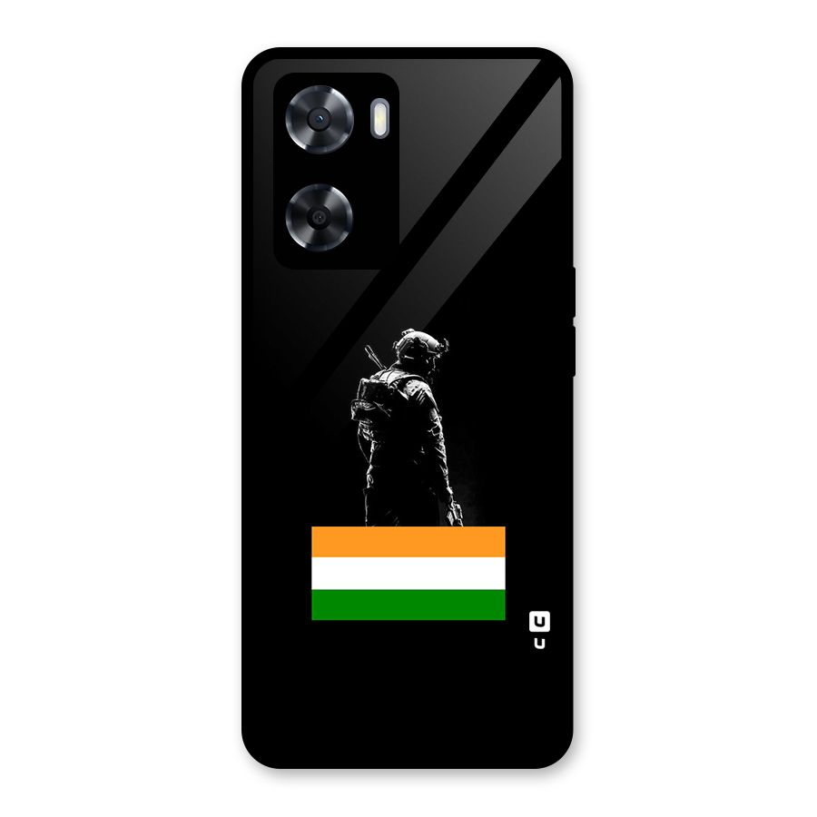 Commando Respect Glass Back Case for OnePlus Nord N20 SE