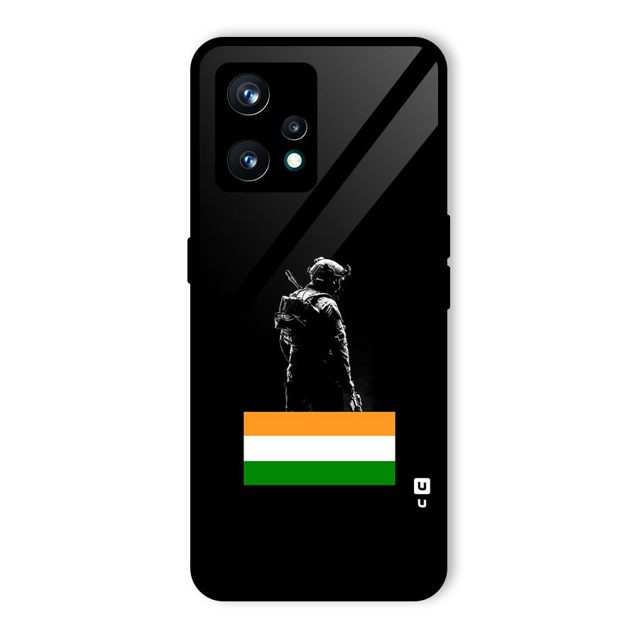 Commando Respect Glass Back Case for Realme 9 Pro Plus 5G