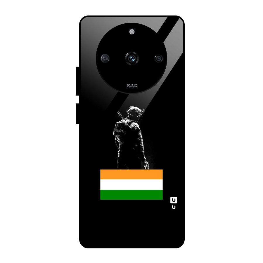 Commando Respect Glass Back Case for Realme Narzo 60 5G