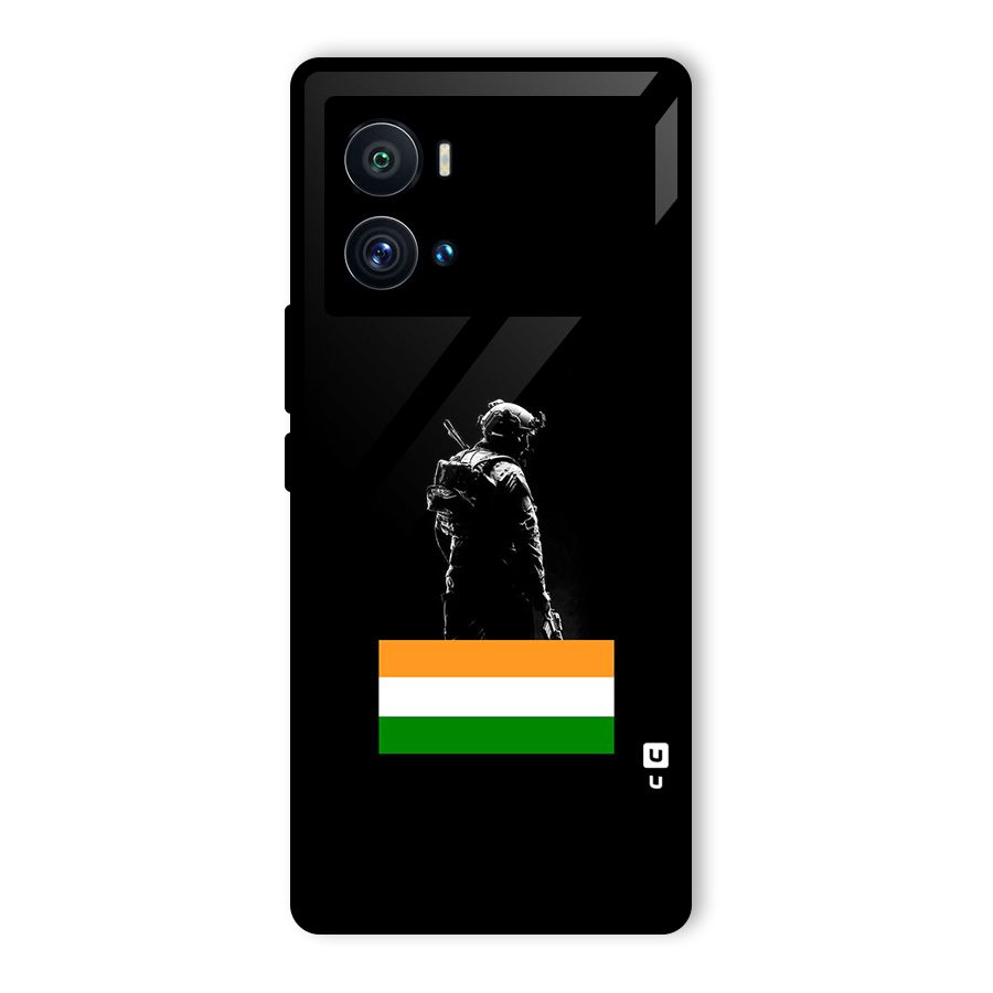 Commando Respect Glass Back Case for Vivo iQOO 9 Pro