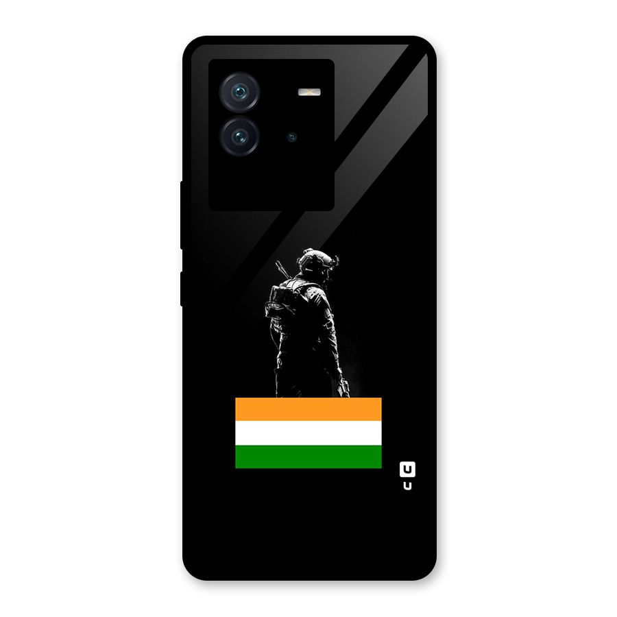 Commando Respect Glass Back Case for Vivo iQOO Neo 6 5G