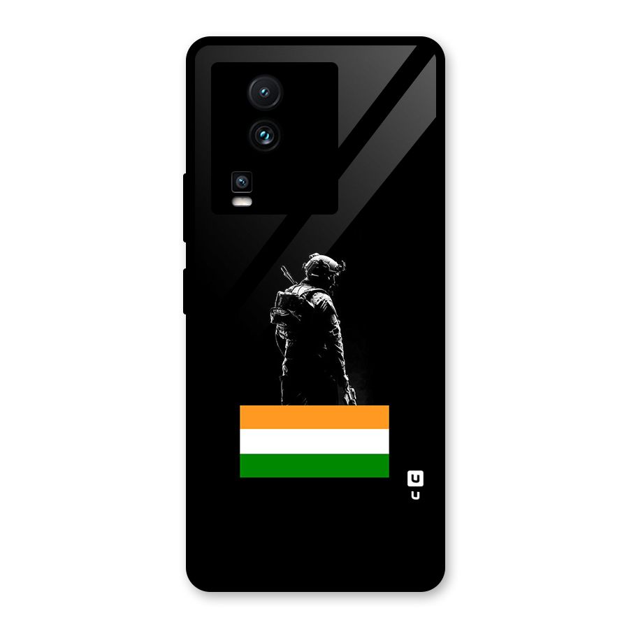 Commando Respect Glass Back Case for Vivo iQOO Neo 7 Pro