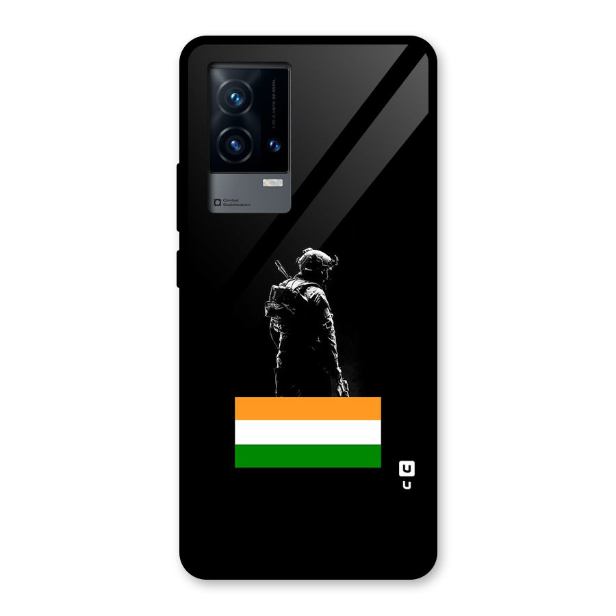 Commando Respect Glass Back Case for iQOO 9 5G