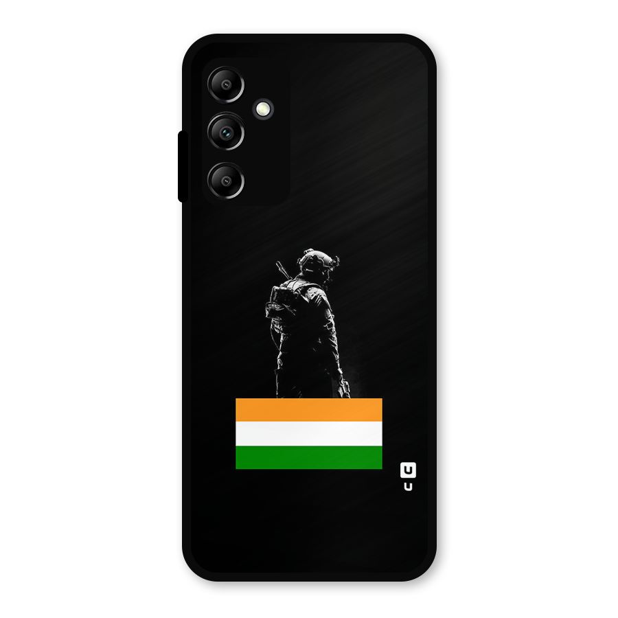Commando Respect Metal Back Case for Galaxy A14 5G