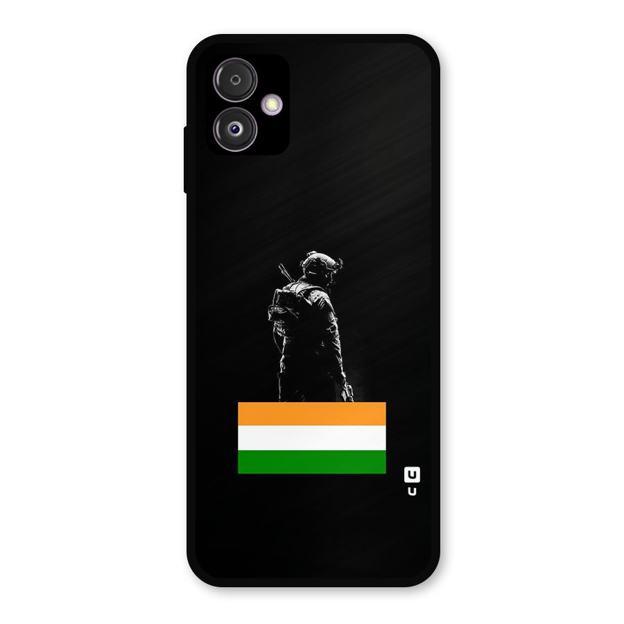 Commando Respect Metal Back Case for Galaxy F14
