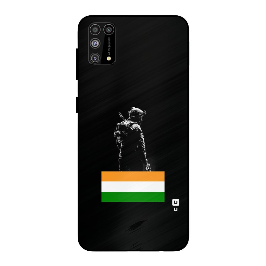 Commando Respect Metal Back Case for Galaxy F41