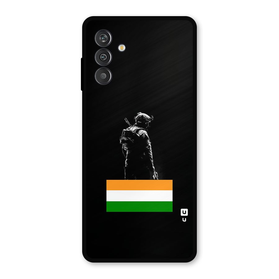 Commando Respect Metal Back Case for Galaxy M13