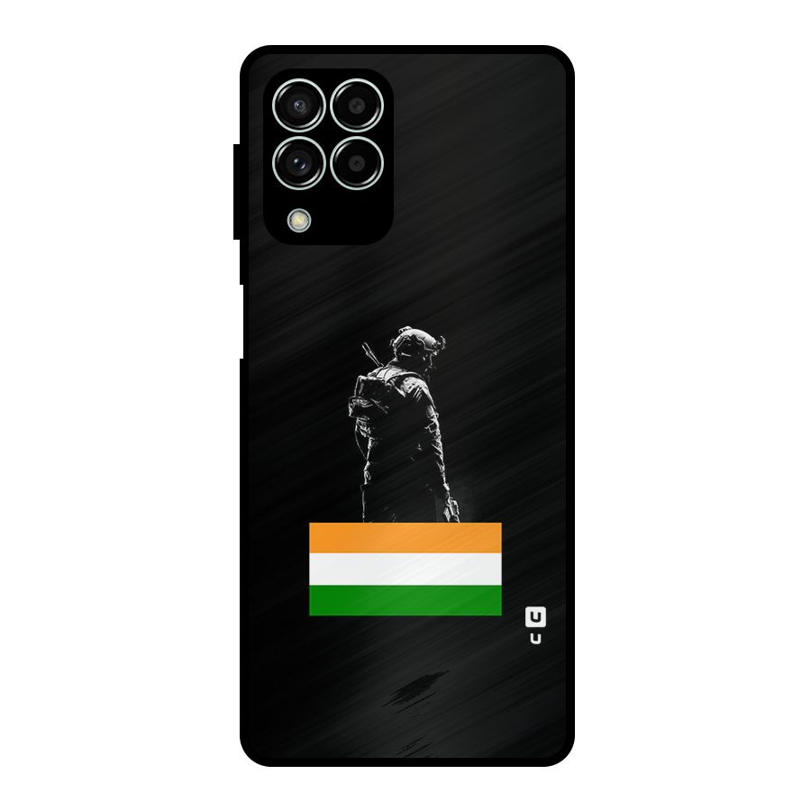 Commando Respect Metal Back Case for Galaxy M33