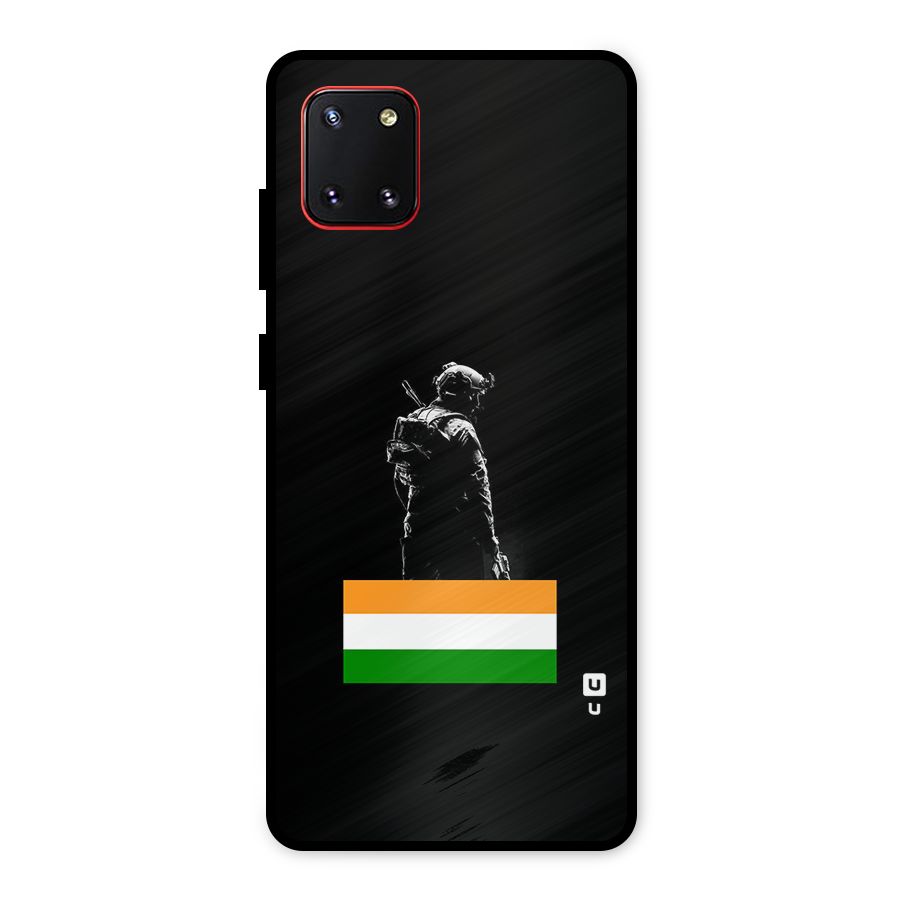 Commando Respect Metal Back Case for Galaxy Note 10 Lite