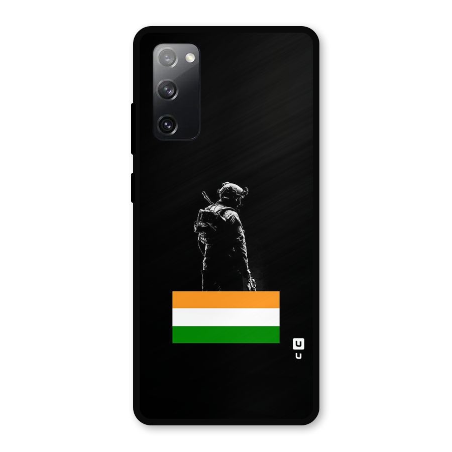 Commando Respect Metal Back Case for Galaxy S20 FE 5G