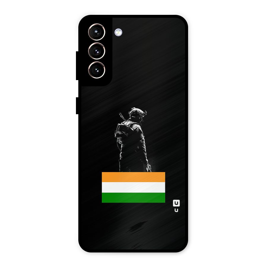 Commando Respect Metal Back Case for Galaxy S21 Plus