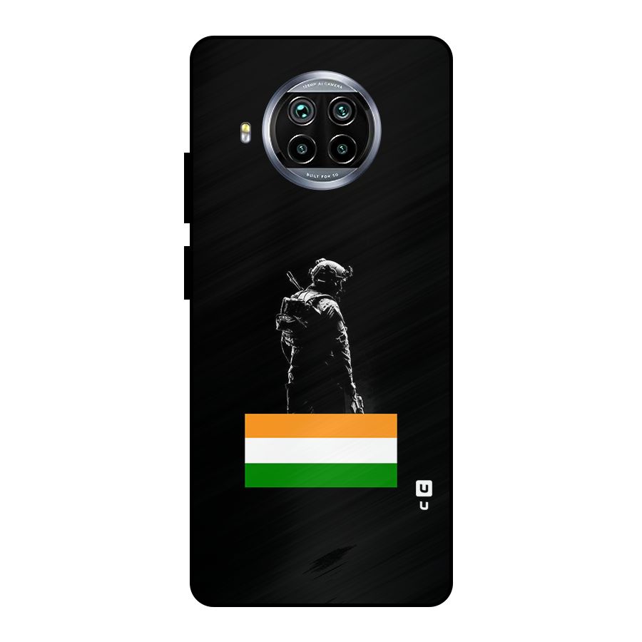 Commando Respect Metal Back Case for Mi 10i