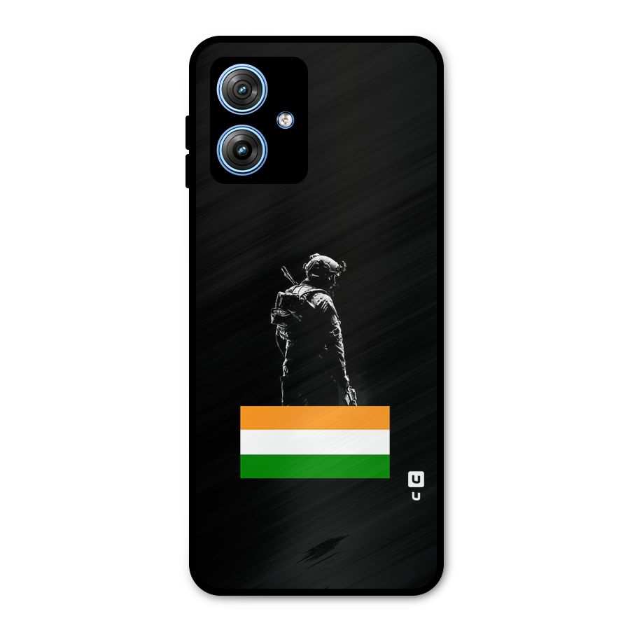 Commando Respect Metal Back Case for Moto G54