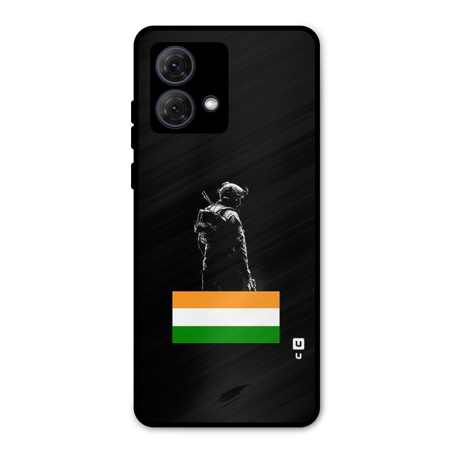 Commando Respect Metal Back Case for Moto G84
