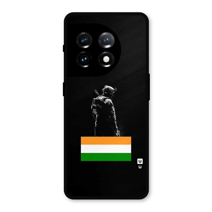 Commando Respect Metal Back Case for OnePlus 11
