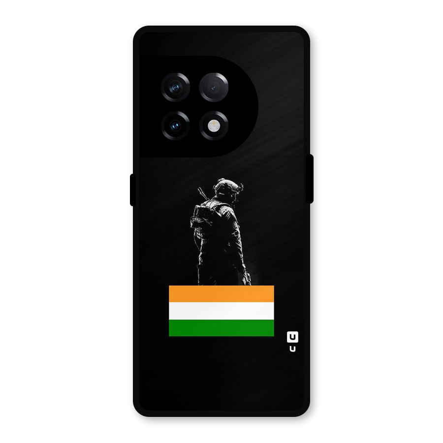 Commando Respect Metal Back Case for OnePlus 11R