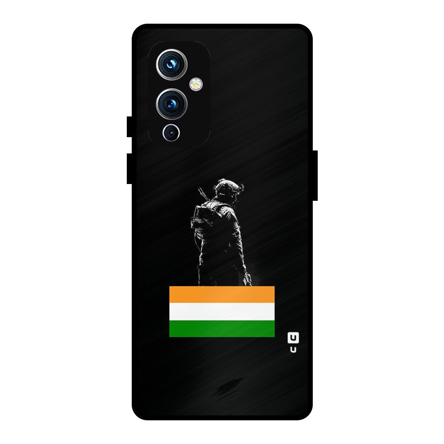 Commando Respect Metal Back Case for OnePlus 9