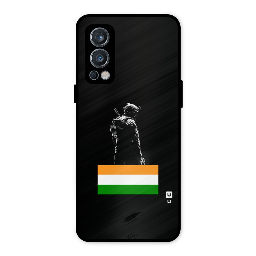 Commando Respect Metal Back Case for OnePlus Nord 2 5G