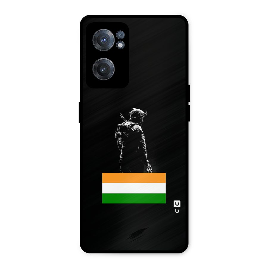 Commando Respect Metal Back Case for OnePlus Nord CE 2 5G