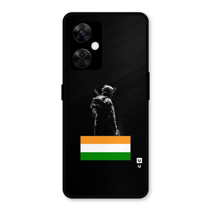 Commando Respect Metal Back Case for OnePlus Nord CE 3 Lite