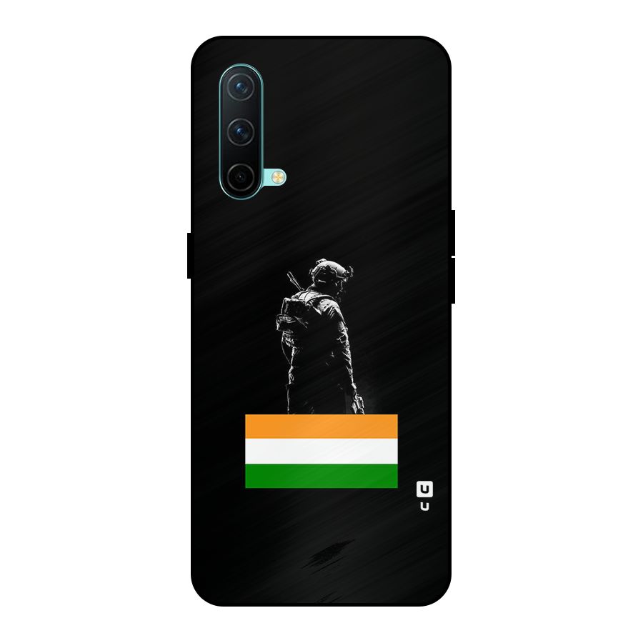 Commando Respect Metal Back Case for OnePlus Nord CE 5G