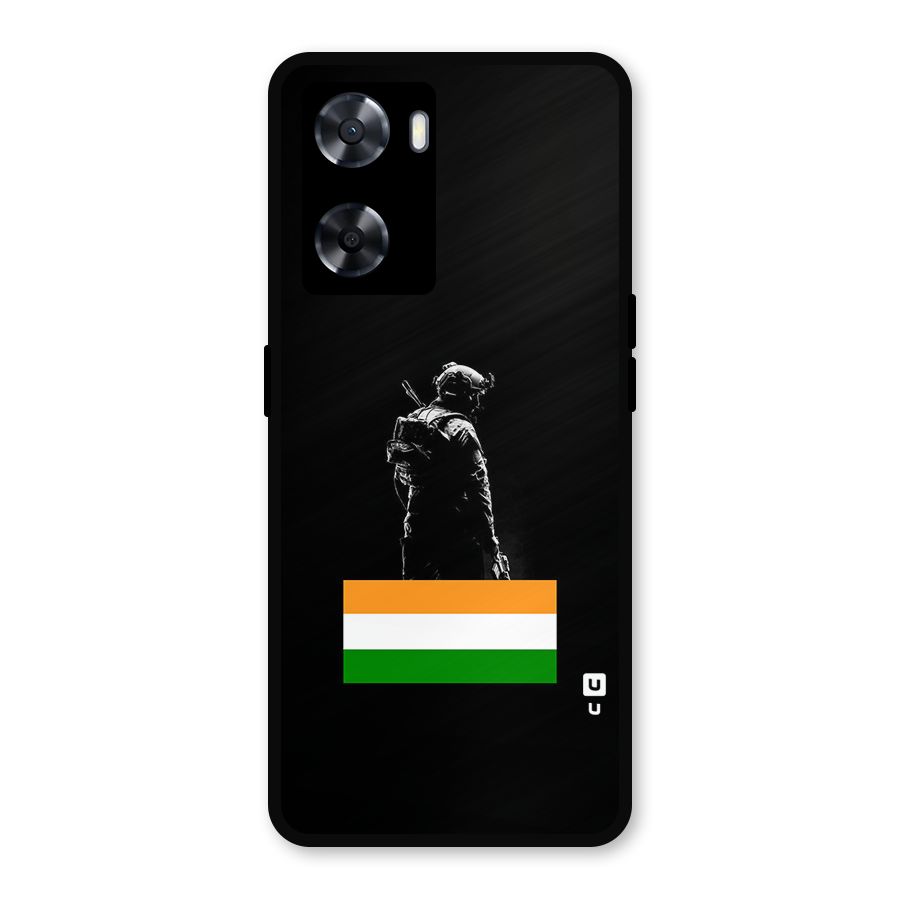Commando Respect Metal Back Case for OnePlus Nord N20 SE