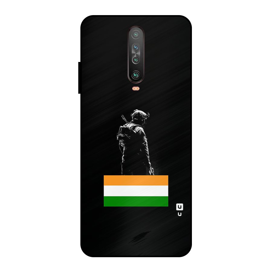 Commando Respect Metal Back Case for Poco X2